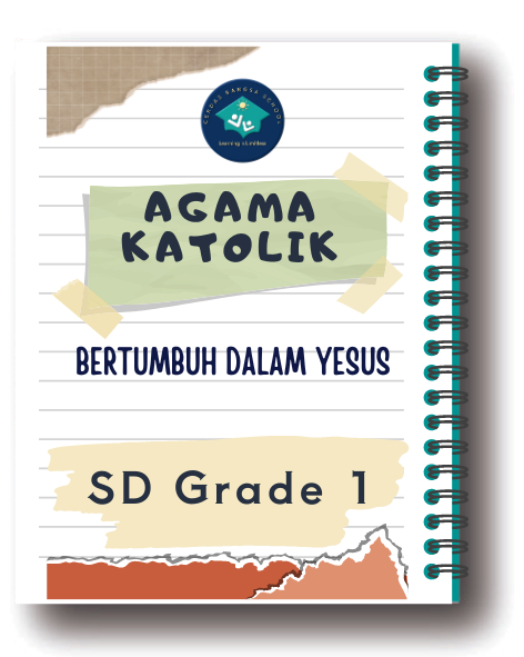 Pendidikan Agama Katolik (Bertumbuh dalam Yesus) -- SD Grade 1 -- Rp. 100.800