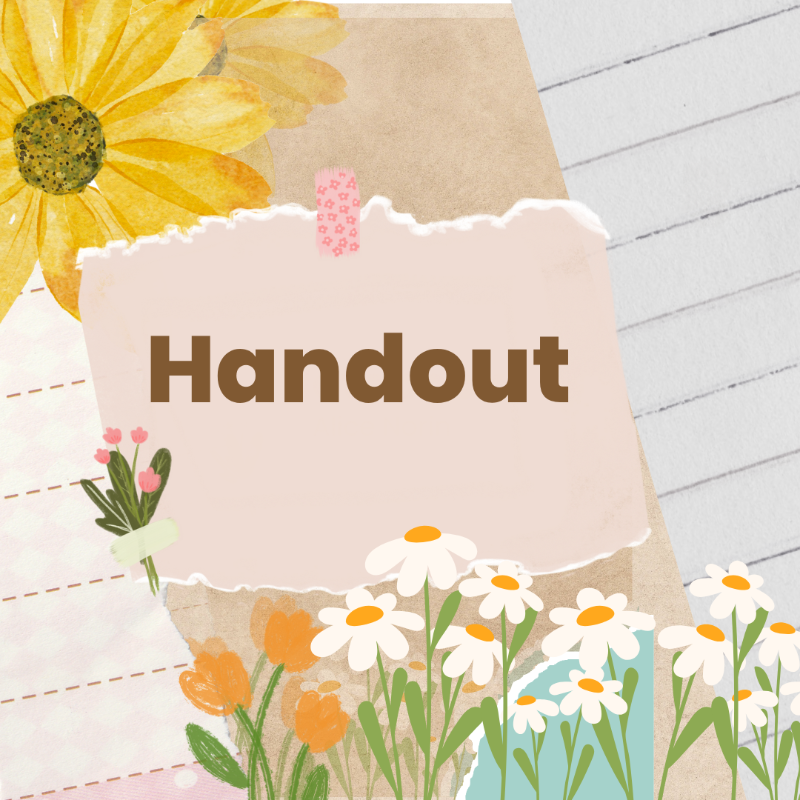 Handout -- SD Grade 1 -- Rp. 175.000