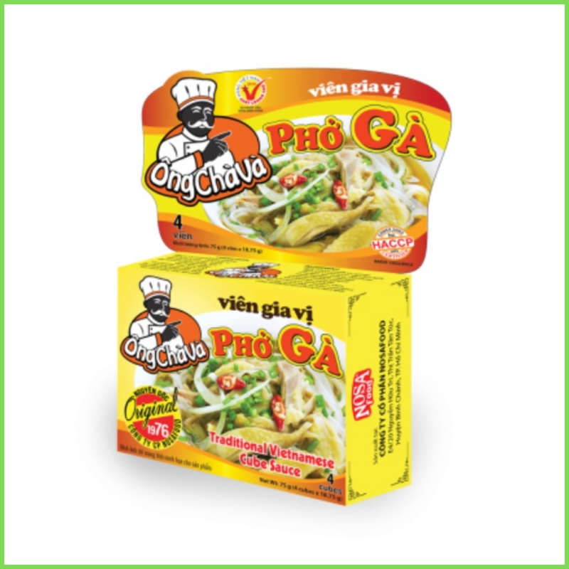 Gia vị phở gà (viên)