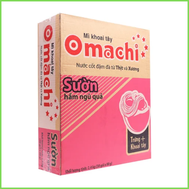 Mì Omachi nguyên thùng
