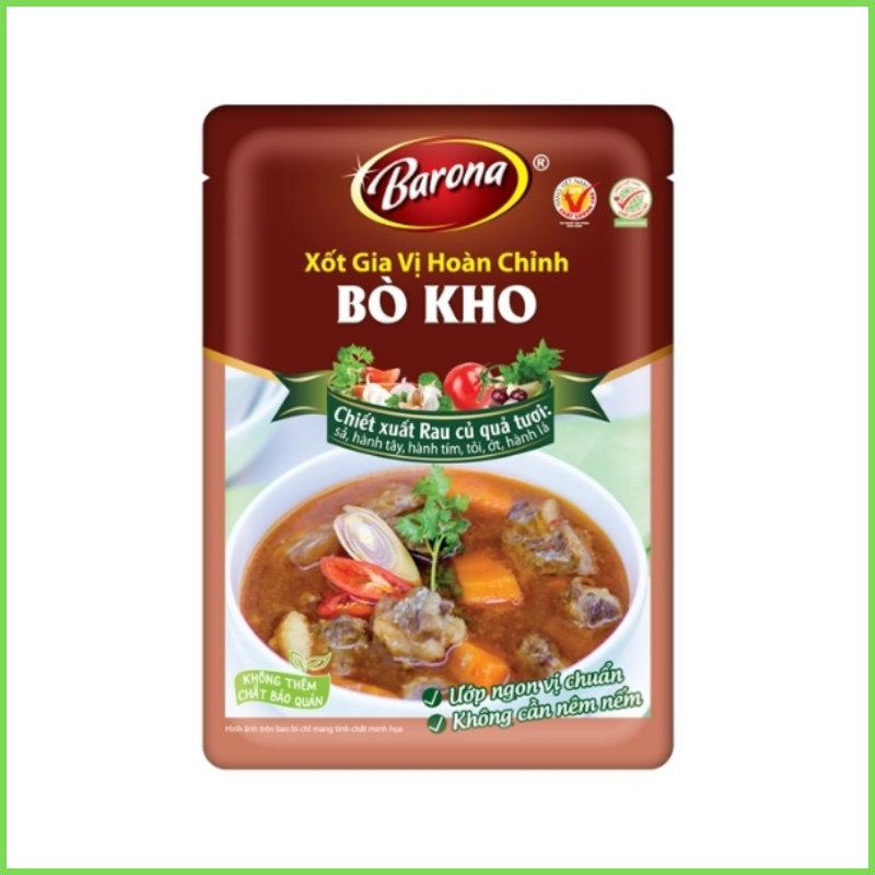 Xốt bò kho (sốt vang)
