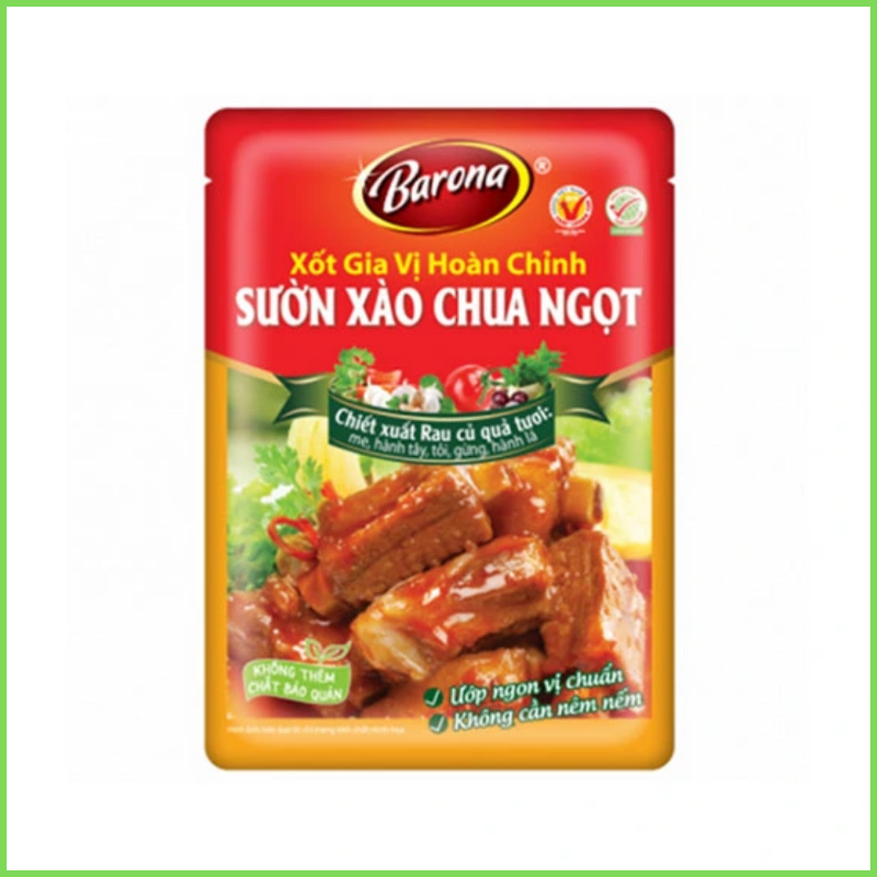 Xốt sườn xào chua ngọt