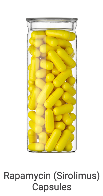 Rapamycin (Sirolimus) Capsule 2.25 mg
#8 cápsulas