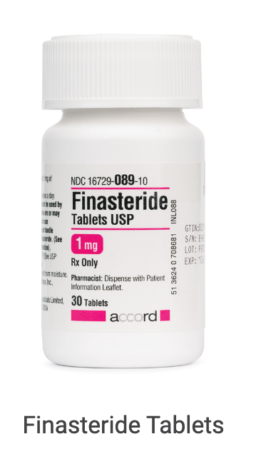 Finasteride 1mg (Generic) #60 tabletas