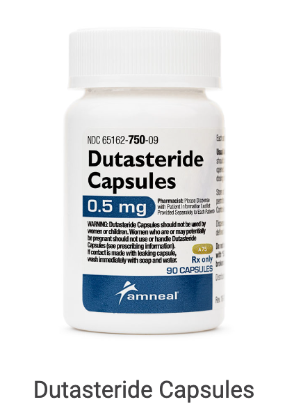 Dutasteride 0.5mg (Generic) #60 cápsulas