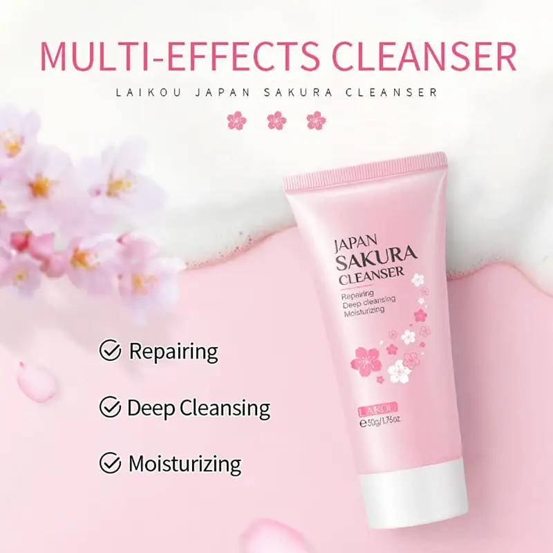Jabón de Rostro Sakura