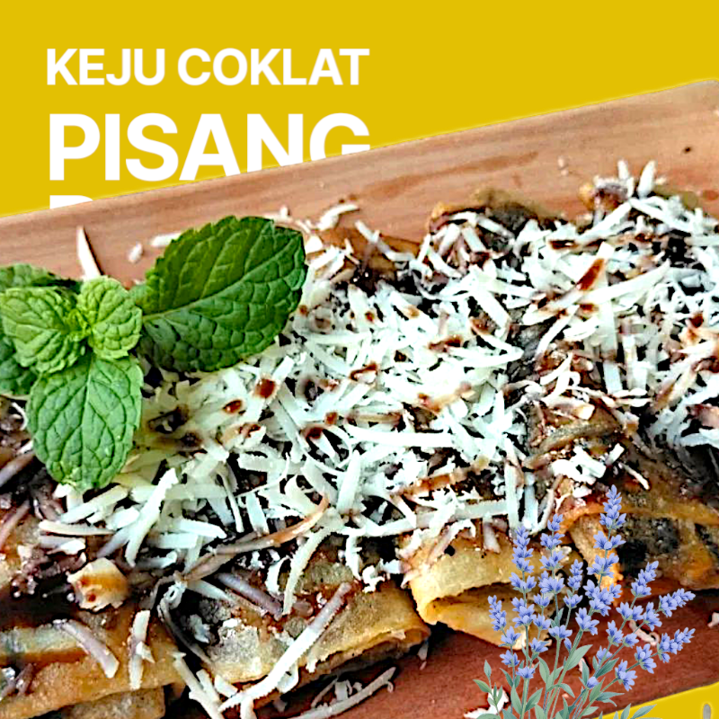 Pisang Bangor Keju Coklat