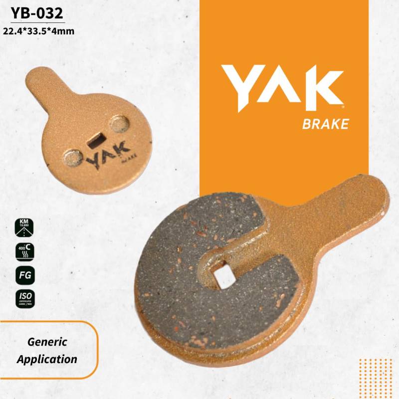 Pastillas de freno YB-032 YAK-YB-032