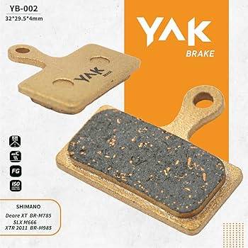 Pastillas de freno YB-002 YAK-YB-002