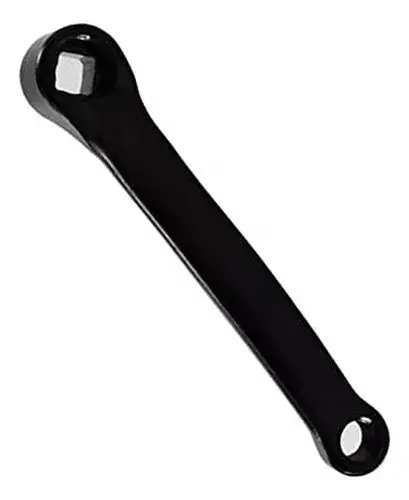 Biela sola hierro negro 165mm cuadrante-BS165N
