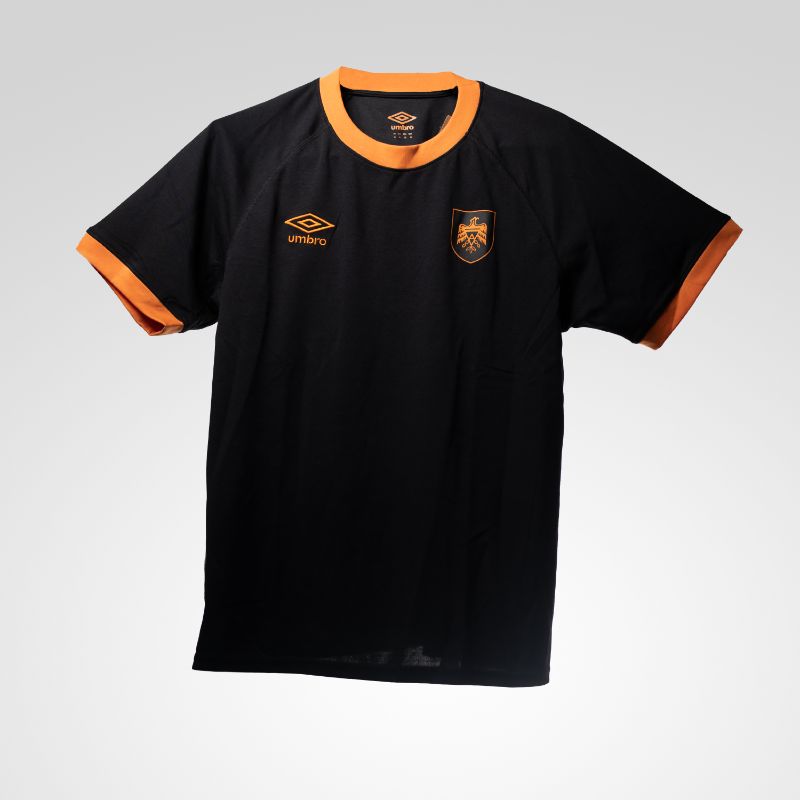 Camisa Pre-Match Cuello Naranja Temporada 2025-2026
