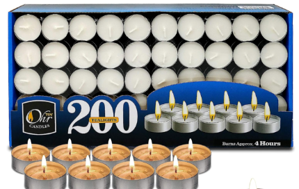 OHR TEALIGHT CANDLES