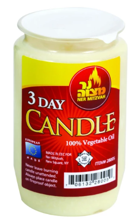 3 DAY MEMORIAL CANDEL