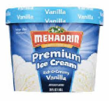 MEHADRIN PREMIUM ICE CREAM VANILLA DAIRY