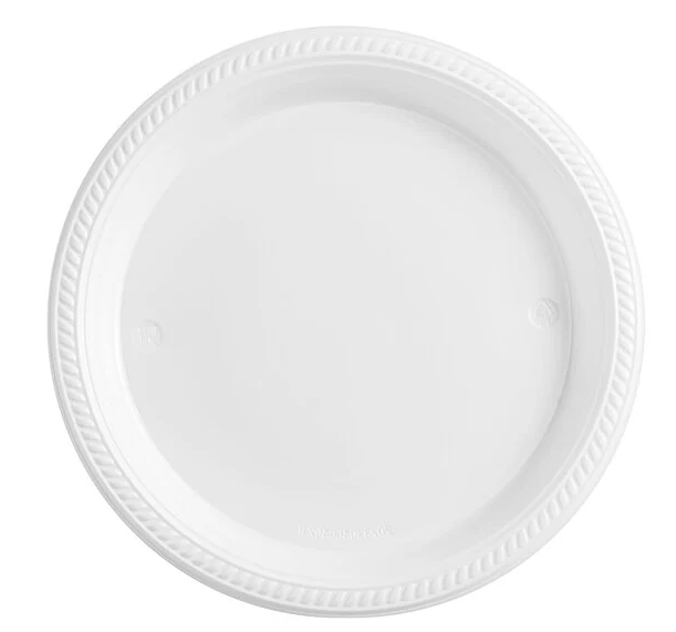 CASE PLASTIC PLATES  400CT