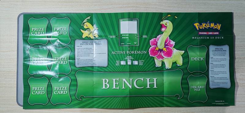 PTCG MEGANIUM EX paper playmat CA