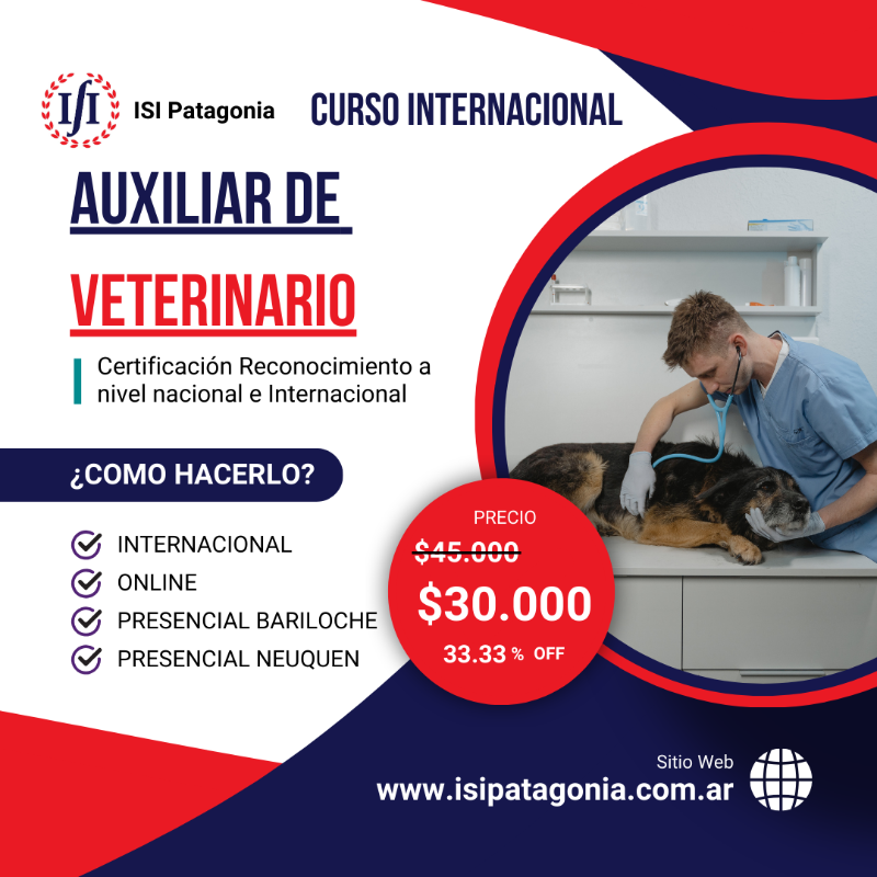 Auxiliar de Veterinario (INT)