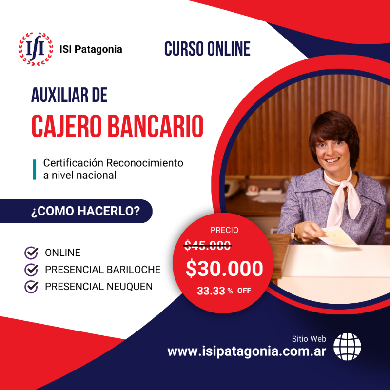 Auxiliar Cajero Bancario (OLN)