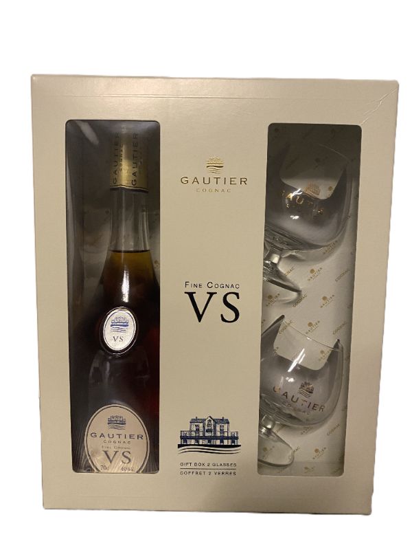 Coffret Cognac Gautier VS