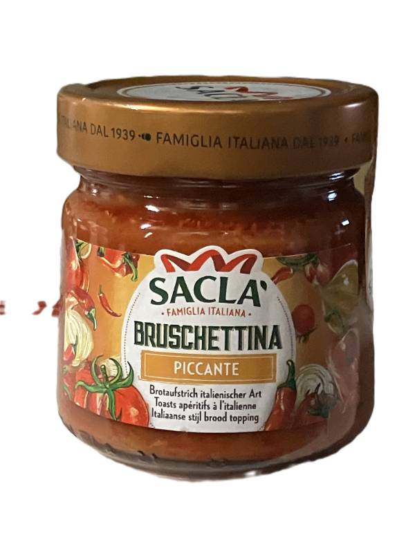Sacla Bruschettina Pomodoro Peperoncino