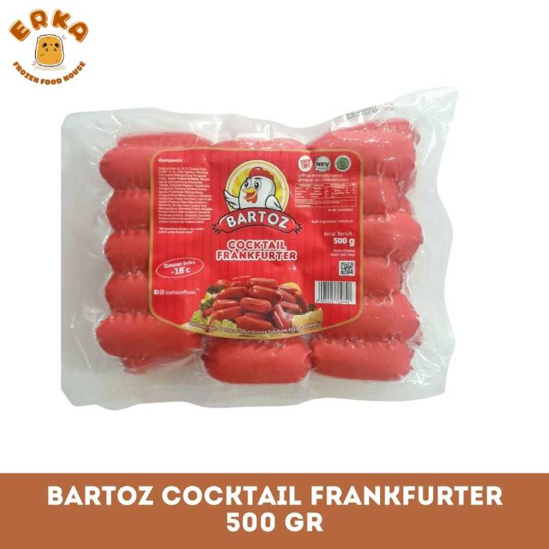 Bartoz Cocktail Frankfurter 500gr