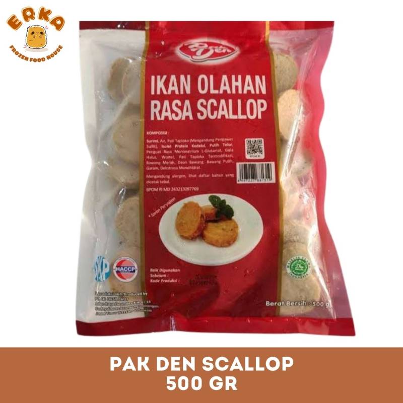 Pak Den Scallop 500gr