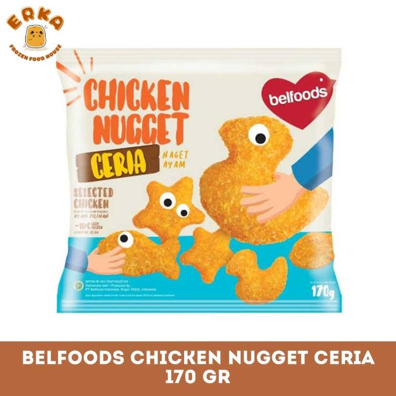 Belfoods Chicken Nugget Ceria 170gr