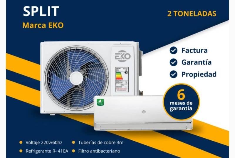🔷 Split 2 Tonelada Marca EKO