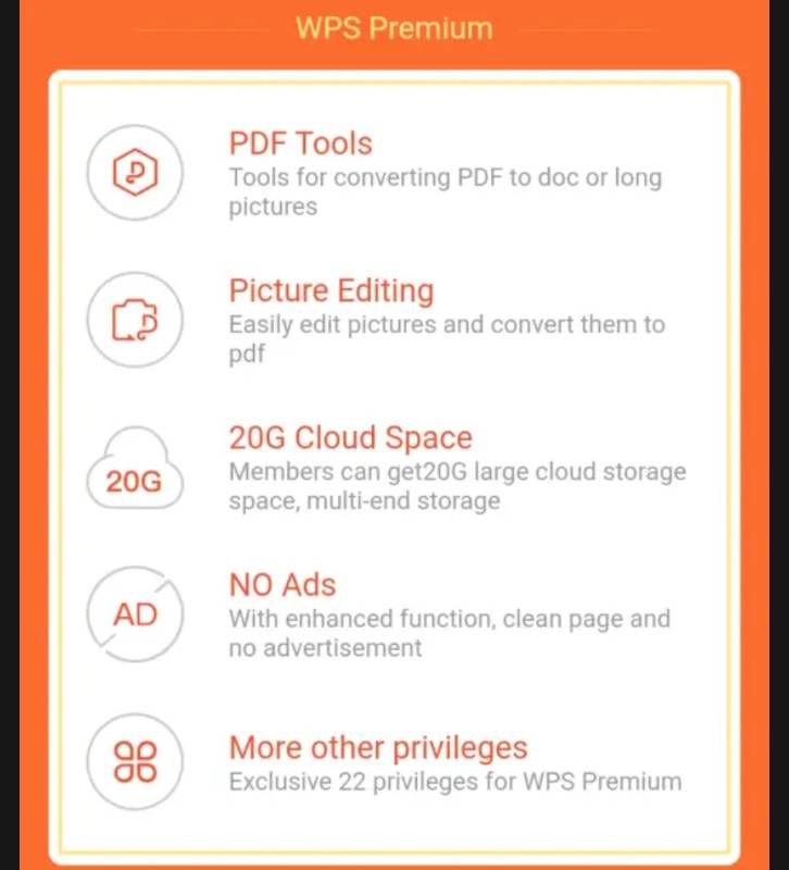 WPS Office Premium for Android