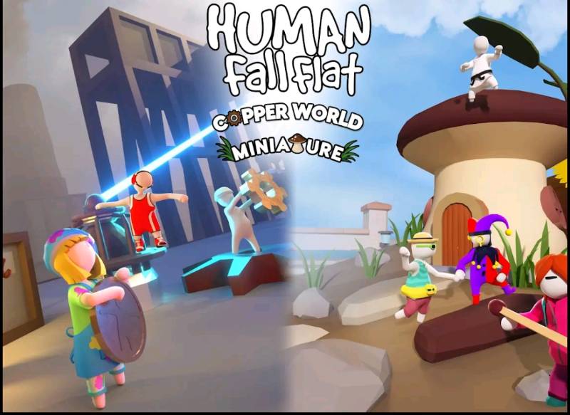 human Fall flat game for android