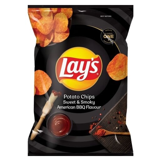 Sweet & Smokey American BBQ - Lay's Potato Chips