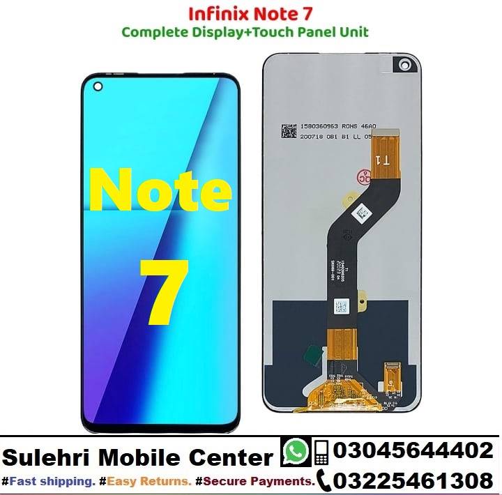 Infinix Note 7 Unit 
X690B, X690 unit