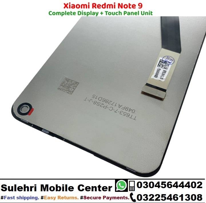 Xiaomi Redmi Note 9 Unit 
M2003J15SC, M2003J15SG, M2003J15SS