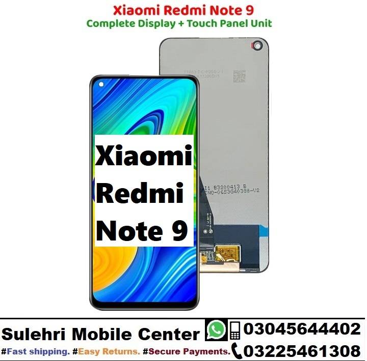 Xiaomi Redmi Note 9 Unit 
M2003J15SC, M2003J15SG, M2003J15SS