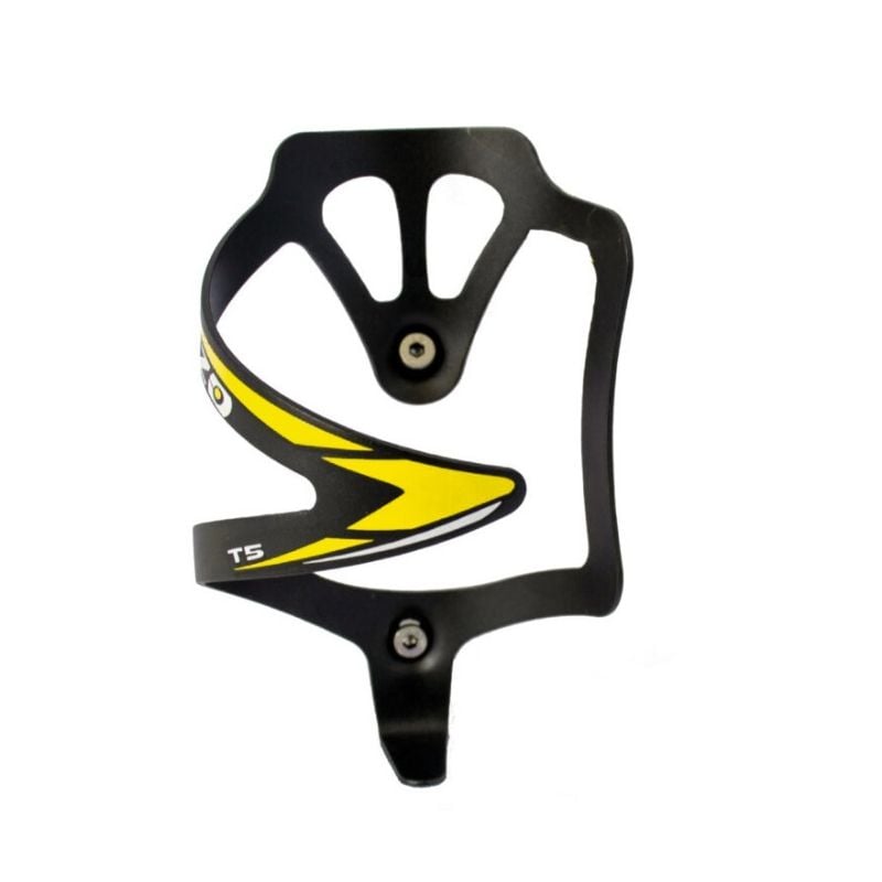 Porta Termo Venzo XC T5 Aluminio Negro/Amarillo