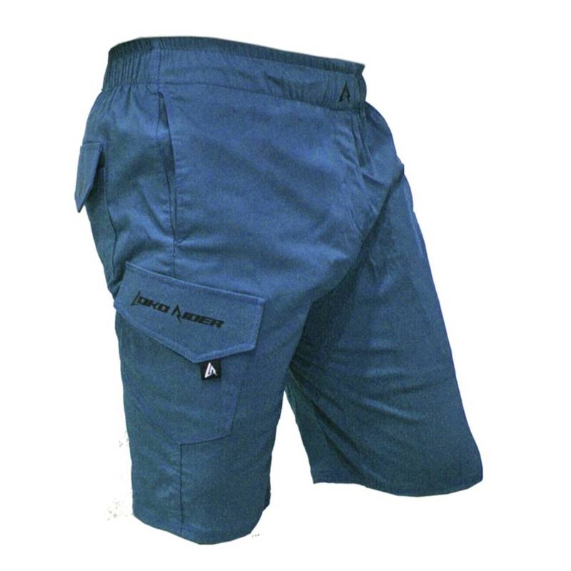 Short Loko Rider Caballero Azul Turquesa