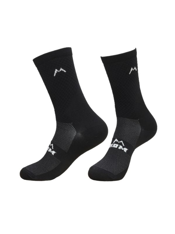 Medias Kom Fantasy Pro Ciclismo Running 7 Negro