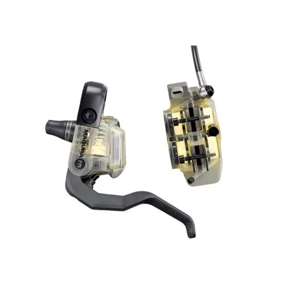 Kit Freno Magura Gustav Elite 4 Pistones Carbotecture Lever Blade