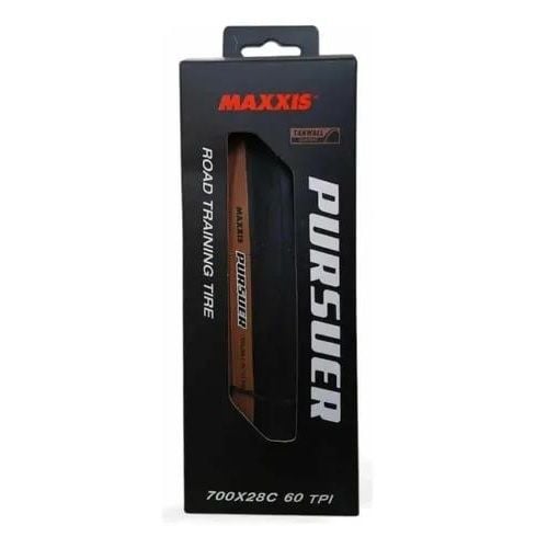 Caucho 700 x 28 Maxxis Pursuer 60 TPI Tanwall Banda Marrón