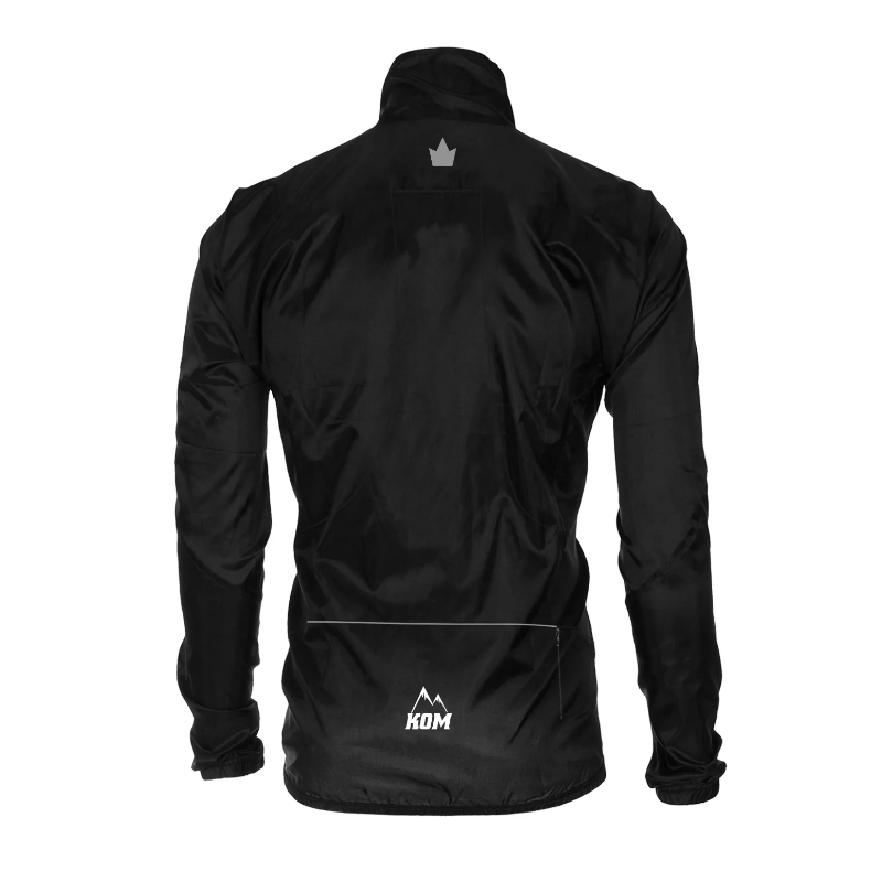 Chaqueta KOM Cortaviento La Vuelta Negro