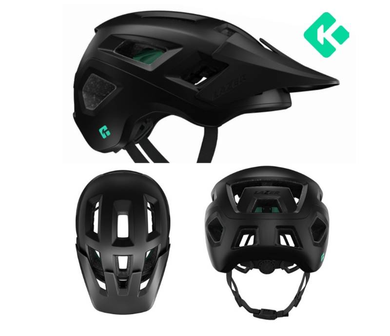 Casco Lazer Coyote KinetiCore Negro