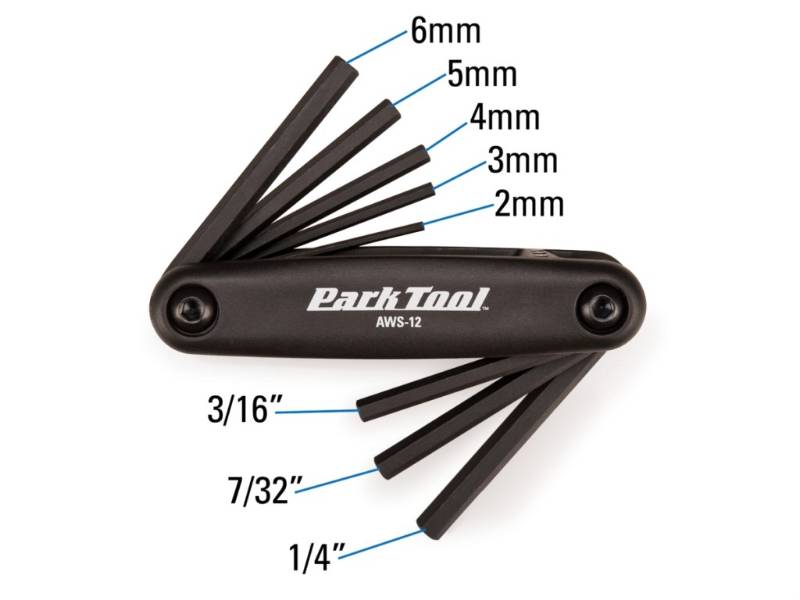 Multiherramienta Park Tool AWS-12 Hexagonal Plegable