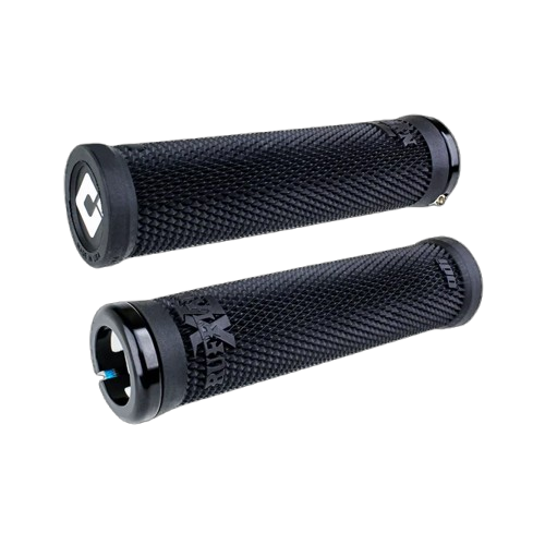 Puños ODI Ruffian XL Lock-On Grips (135mm) Negro