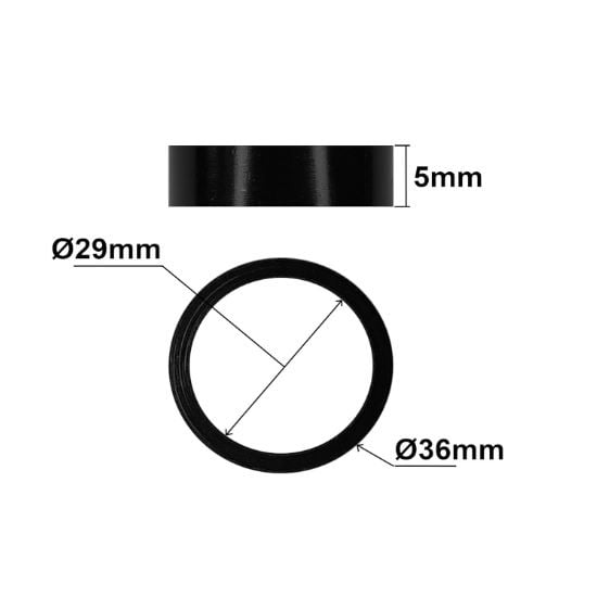 Espaciador de Potencia 5mm