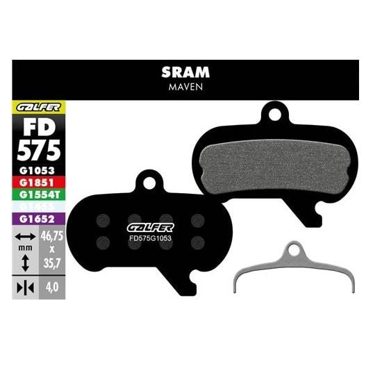 Pastilla Galfer FD575 Sram Maven 2024 Standard