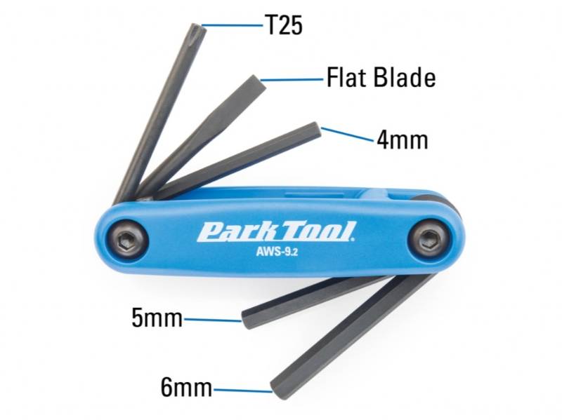 Multiherramienta Park Tool AWS-9.2 Hexagonal Plegable