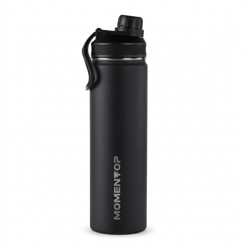 Termo Momentop Double Black 22oz 651ml