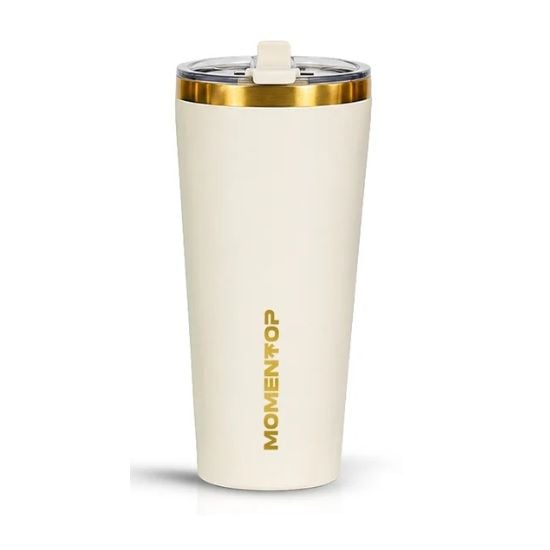Termo Momentop Elite Tumbler Pearl Cream 25oz 739ml