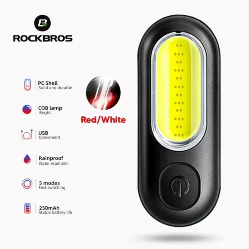 Luz Trasera Rockbros USB