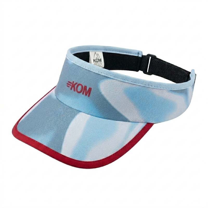 Visera Kom Azul Rojo